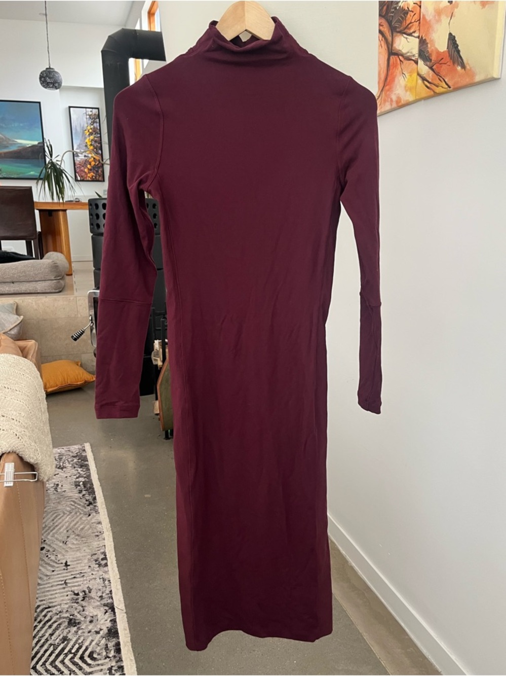 Lululemon Its Rulu Mock Neck Dress - Picture 3 of 4